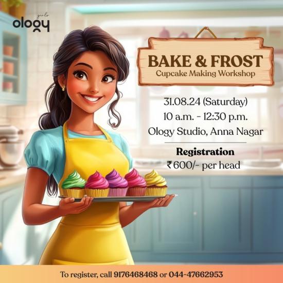 Bake & Frost - Cupcake Making Workshop!